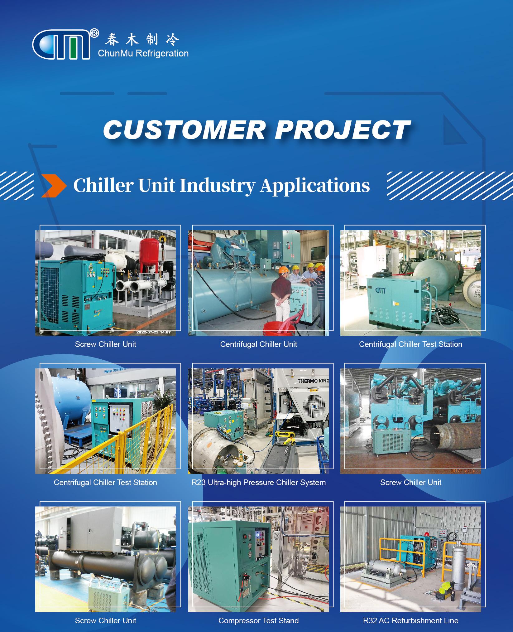 Chiller Unit Industry Applications