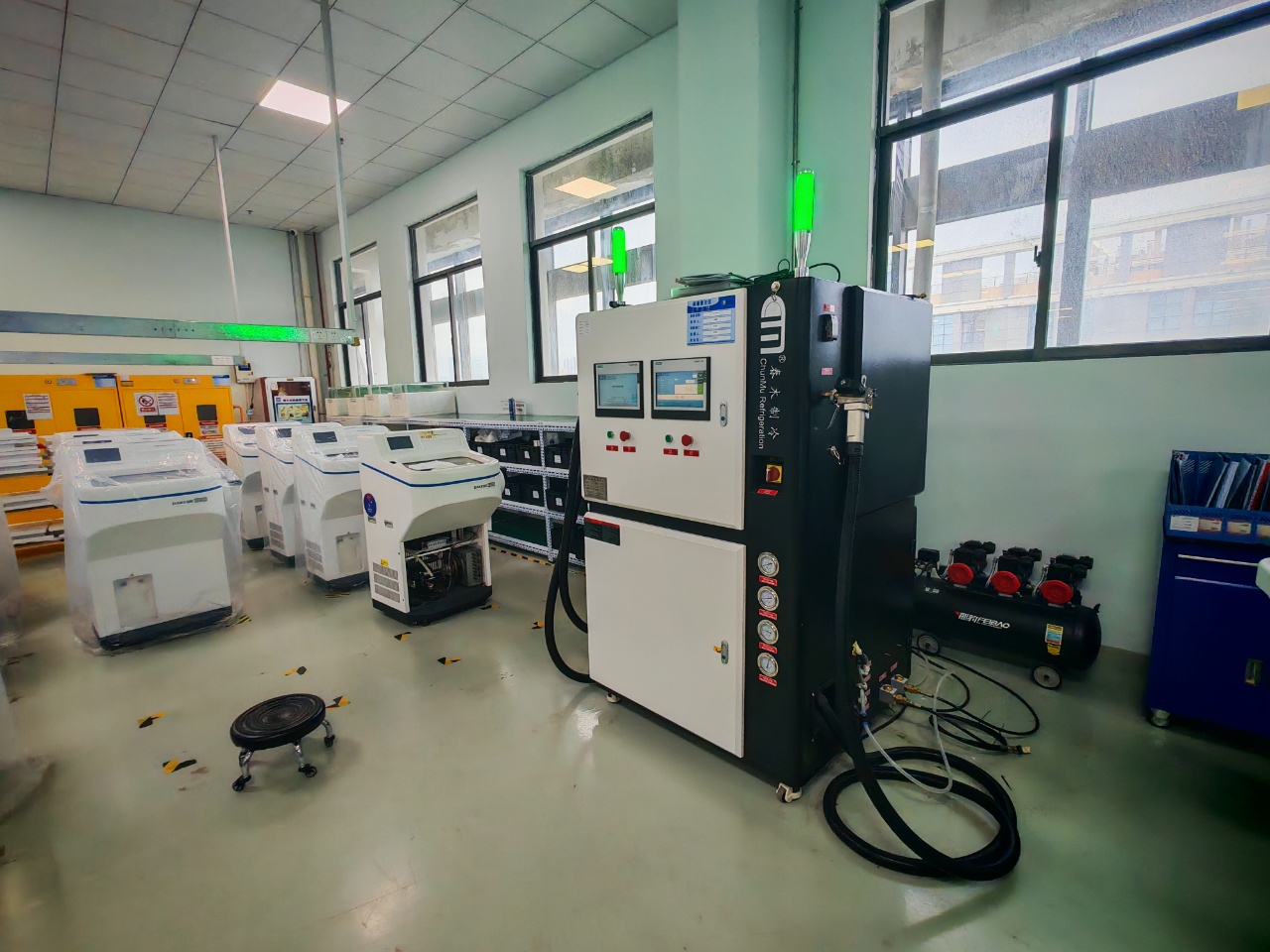 Hybio Pharmaceutical Introduces ChunMu CM8600 Dual-System Refrigerant Charging Machine