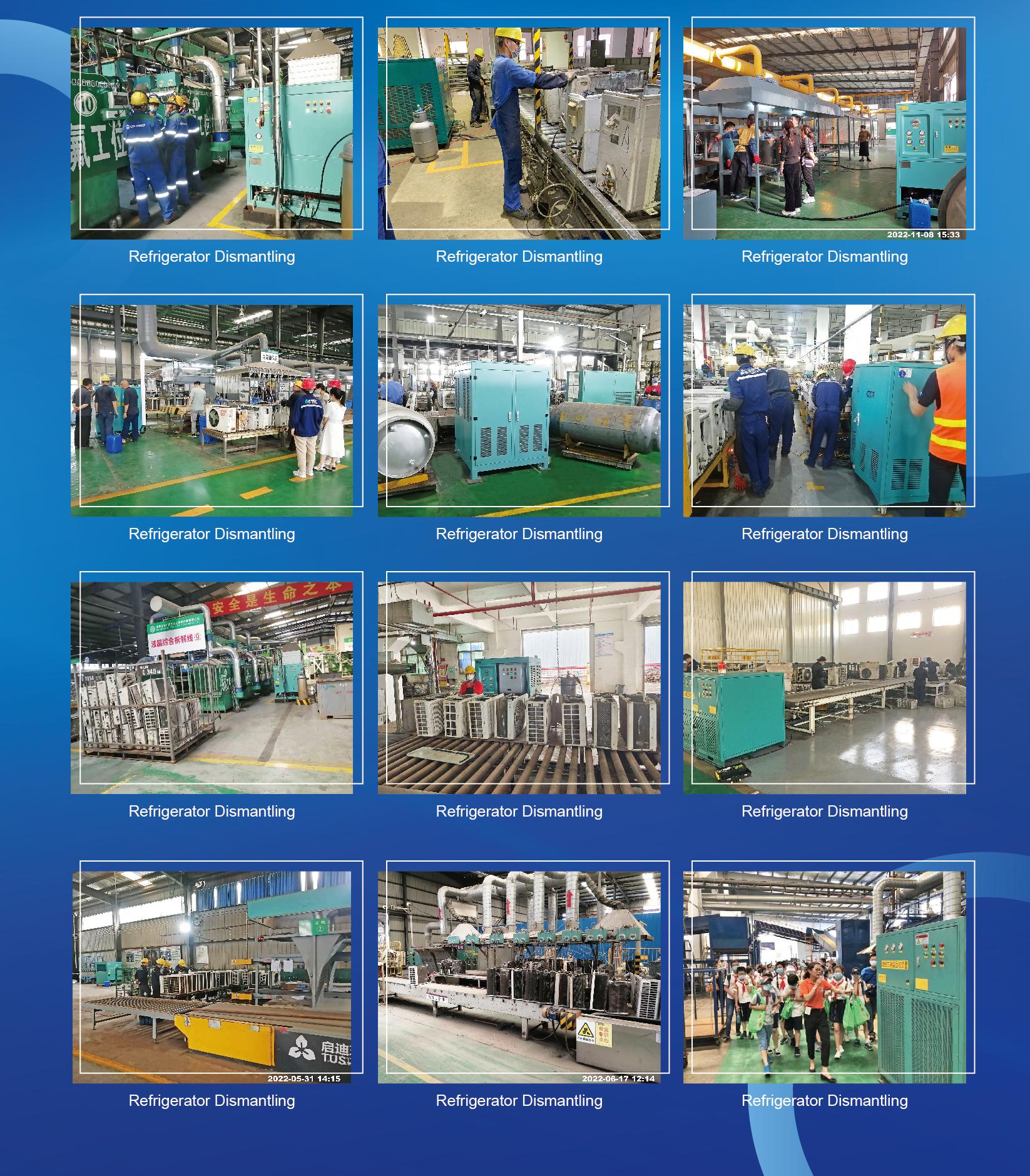 Waste AC & Refrigerator Dismantling Industry