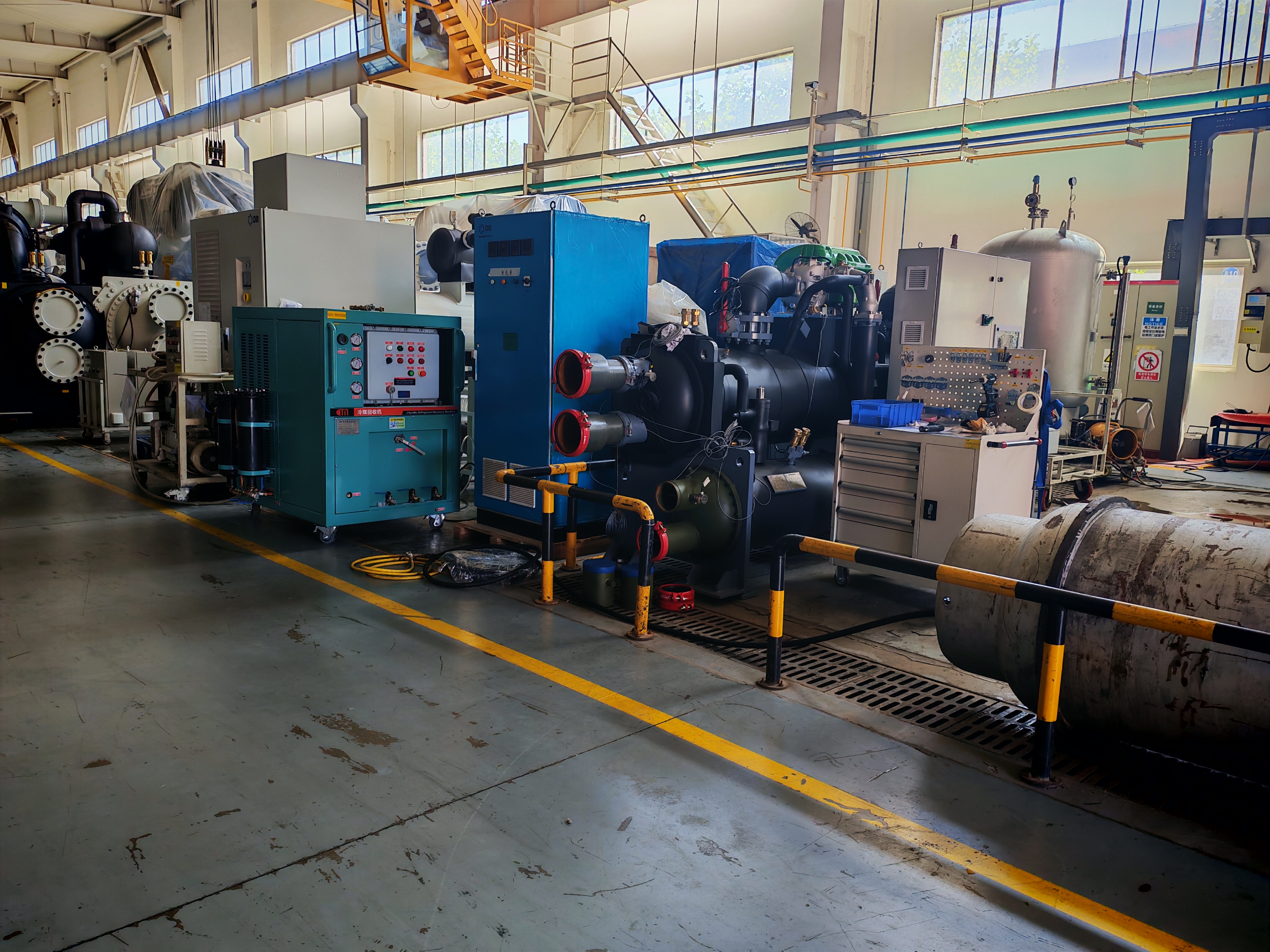 Dunham-Bush (China) selects Chunmu CM-T1800 refrigerant recovery unit