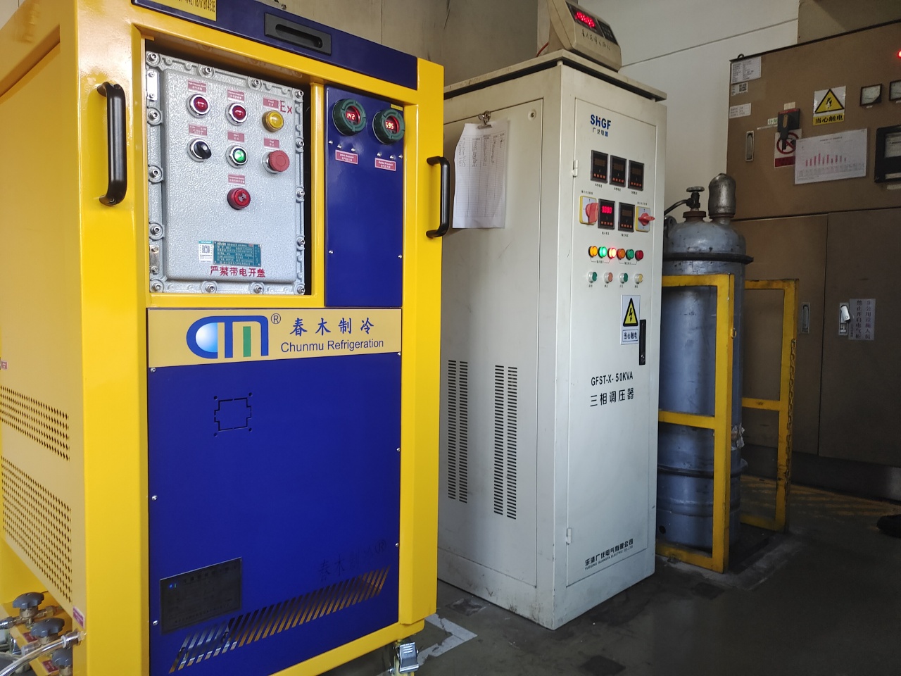 Suzhou Daikin Selects ChunMu CM-V400 Oil-Free Explosion-Proof Refrigerant Recovery Machine