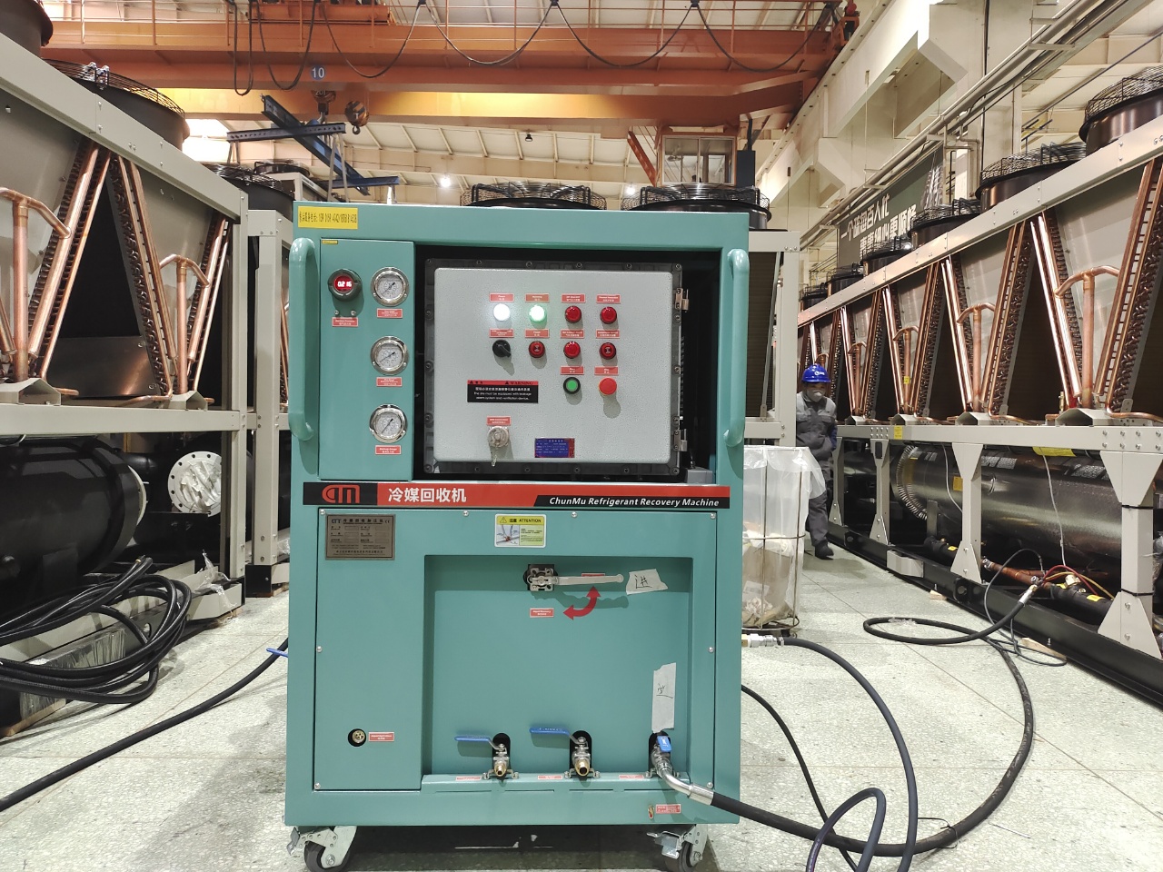 ChunMu Refrigerant Recovery Machine Drives Cost Savings & Efficiency for Dunham-Bush