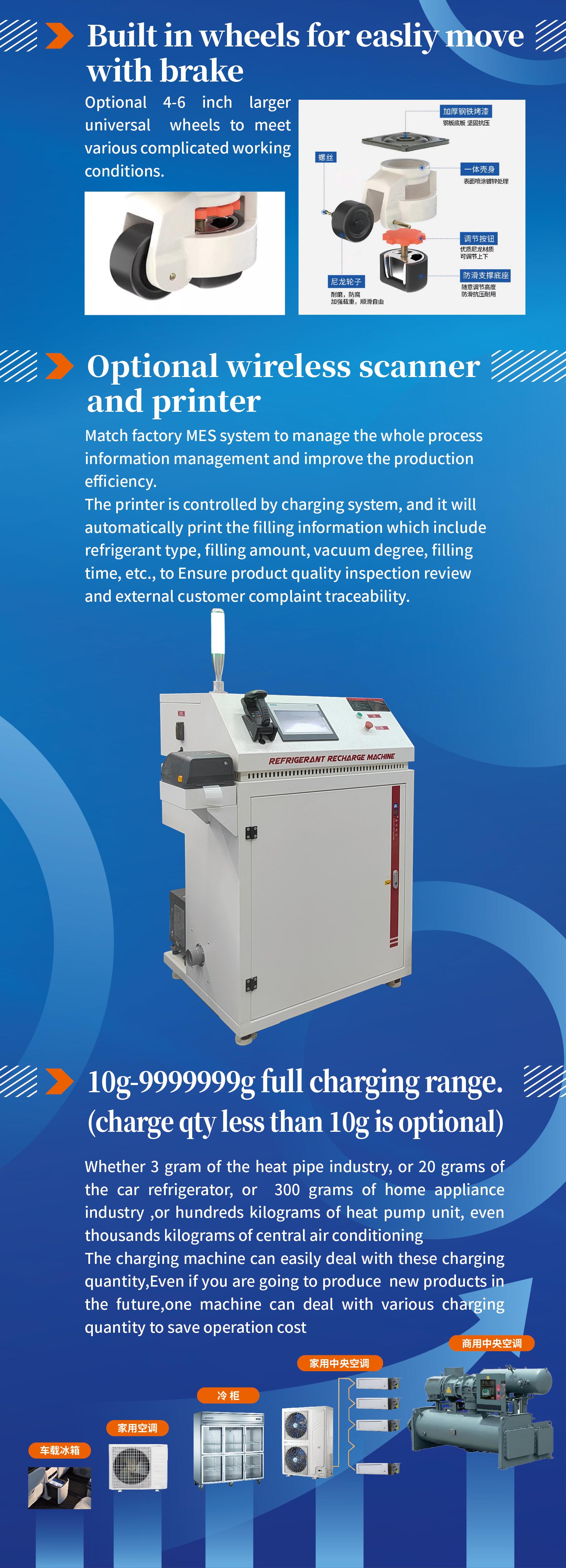 Refrigerant Charging Machine