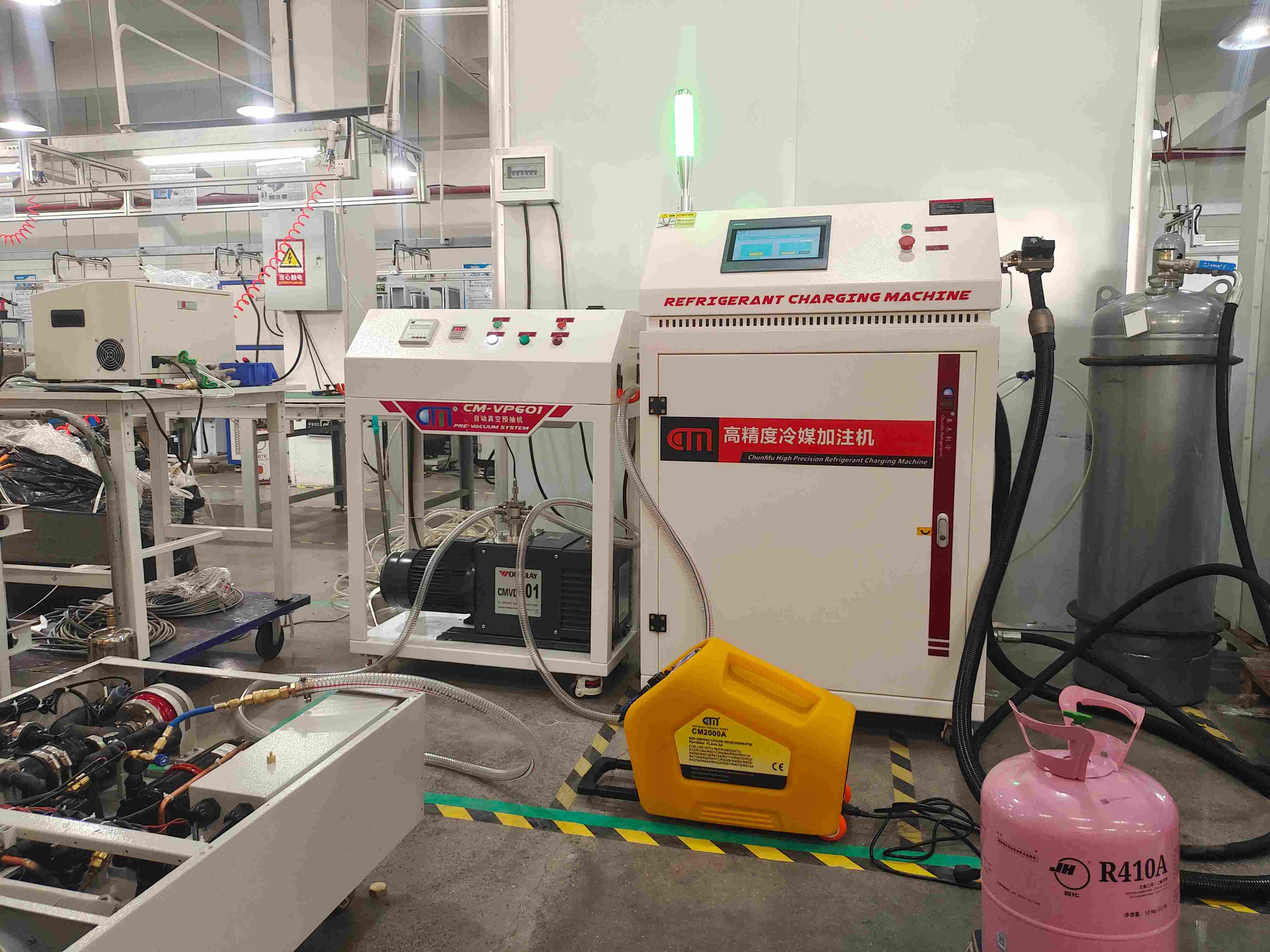 Suzhou Linsay Thermal Co., Ltd. Upgrades AC Production with ChunMu CM8600 Refrigerant Charging Machine